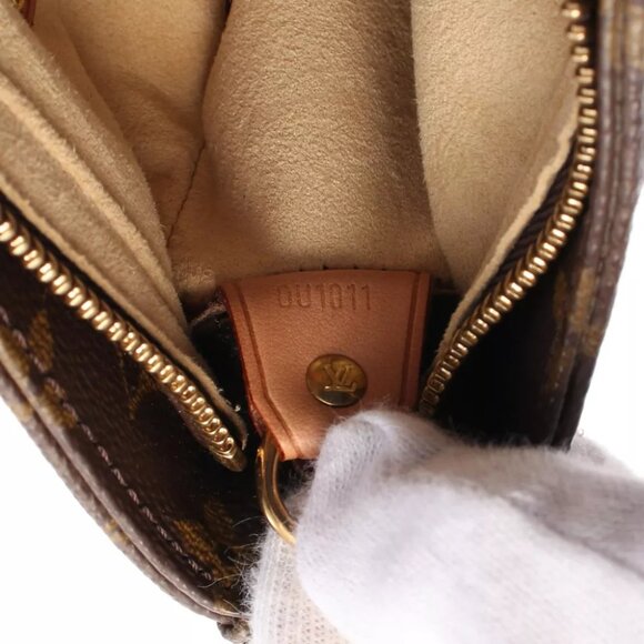 LOUIS VUITTON Looping GM Shoulder Bag M51145 Monogram canvas Brown Used Women LV - Picture 7 of 12